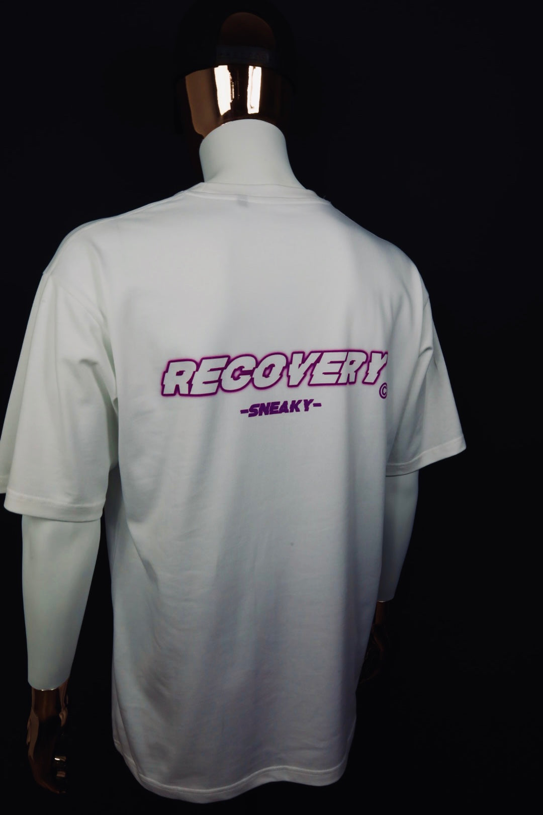 RECOVERY OVERSIZED TEE WHITE UNISEX